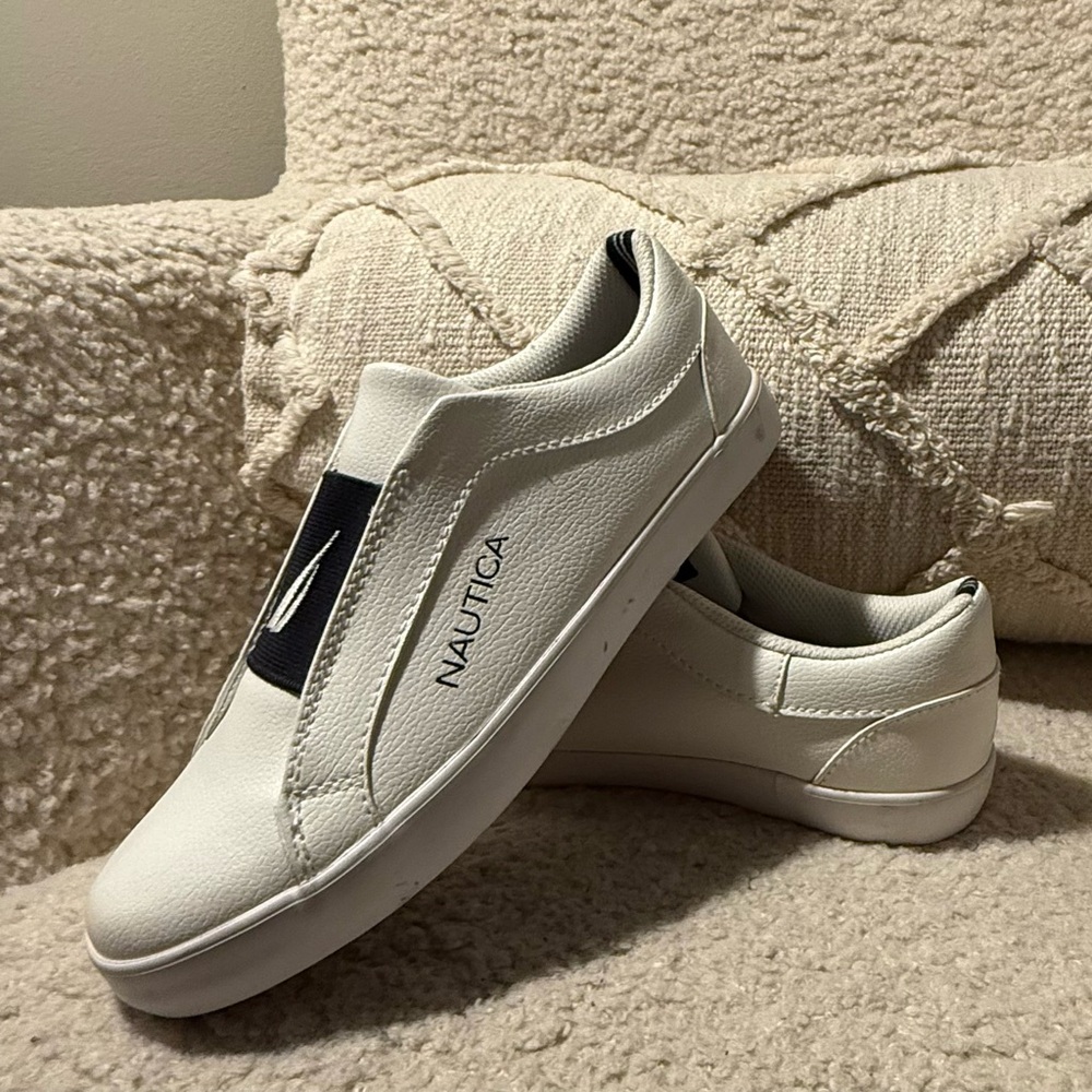 Nautica Spindrift White Slip-on Shoes - Size 7